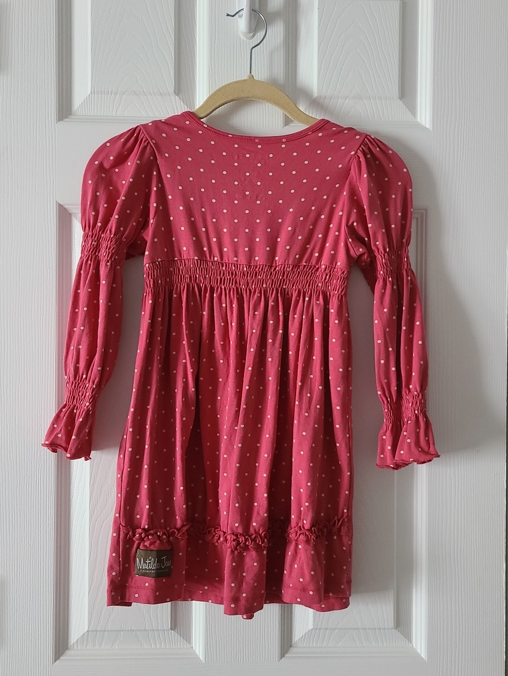 Matilda Jane Pink Polka Dot Dress